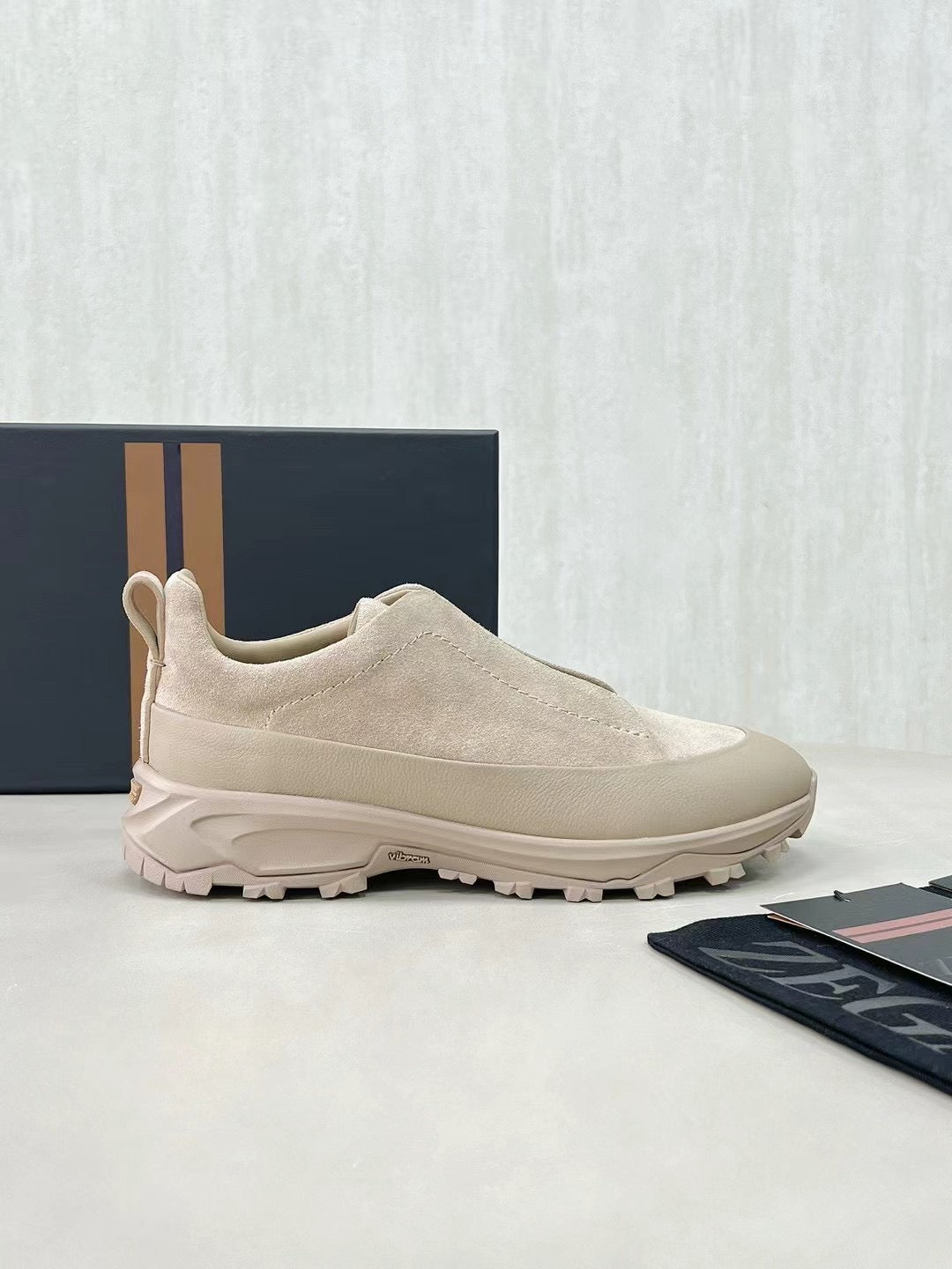 ZEGNA – Outdoor-Slip-On mit Vibram Arctic Grip