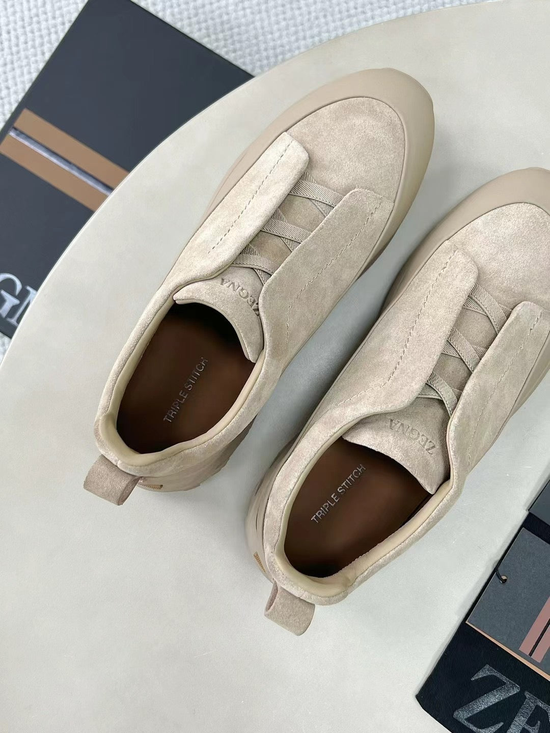 ZEGNA – Outdoor-Slip-On mit Vibram Arctic Grip