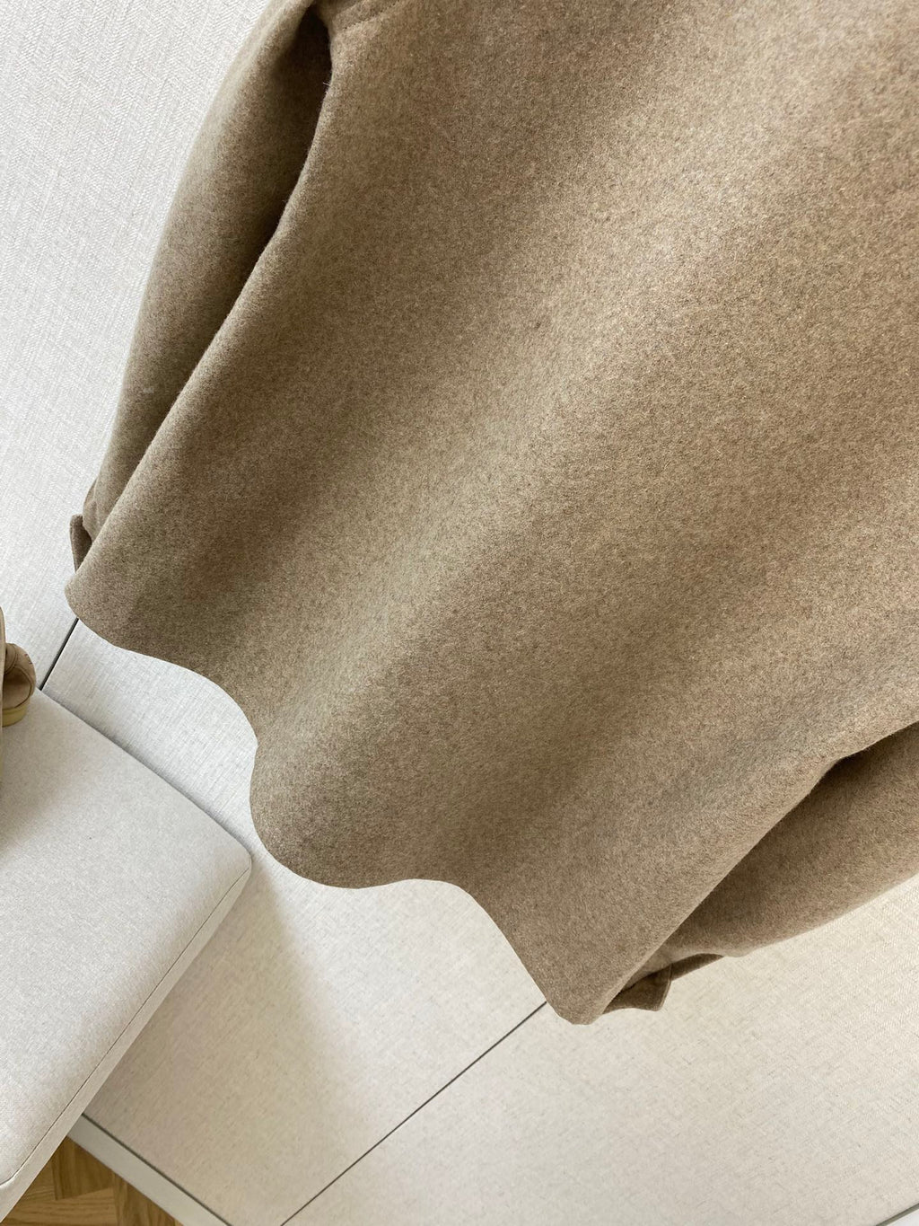 ZEGNA Wolljacke mit Stehkragen in Beige