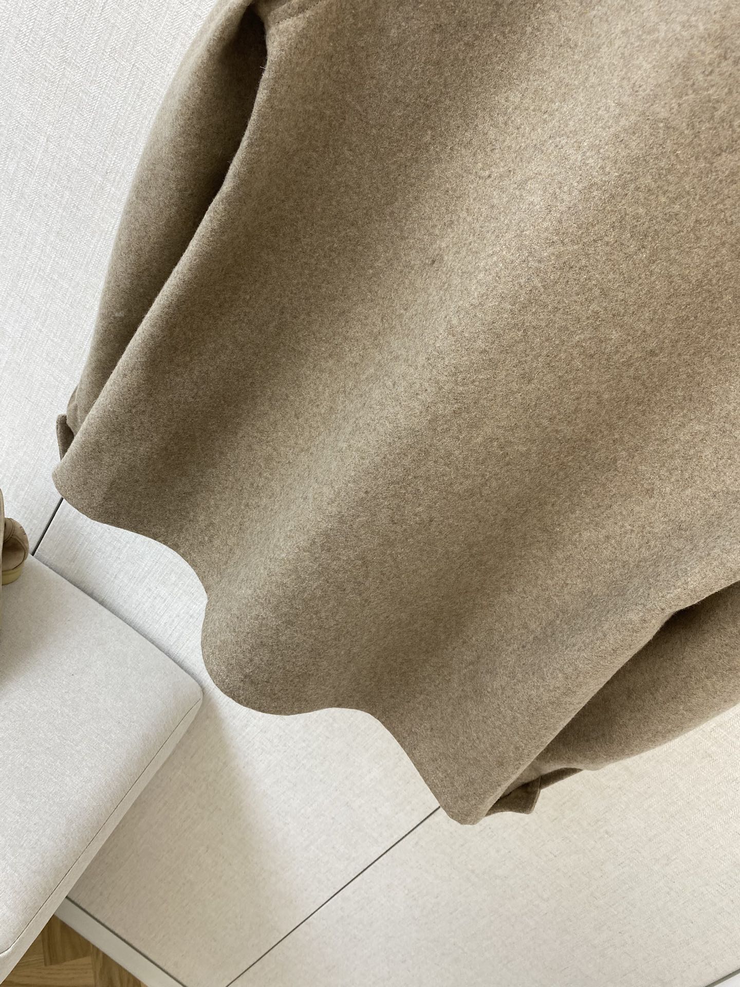 ZEGNA Wolljacke mit Stehkragen in Beige