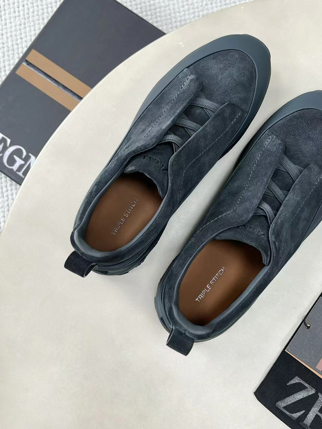 Elegante Herren-Schuhe mit Stretch-Verschluss