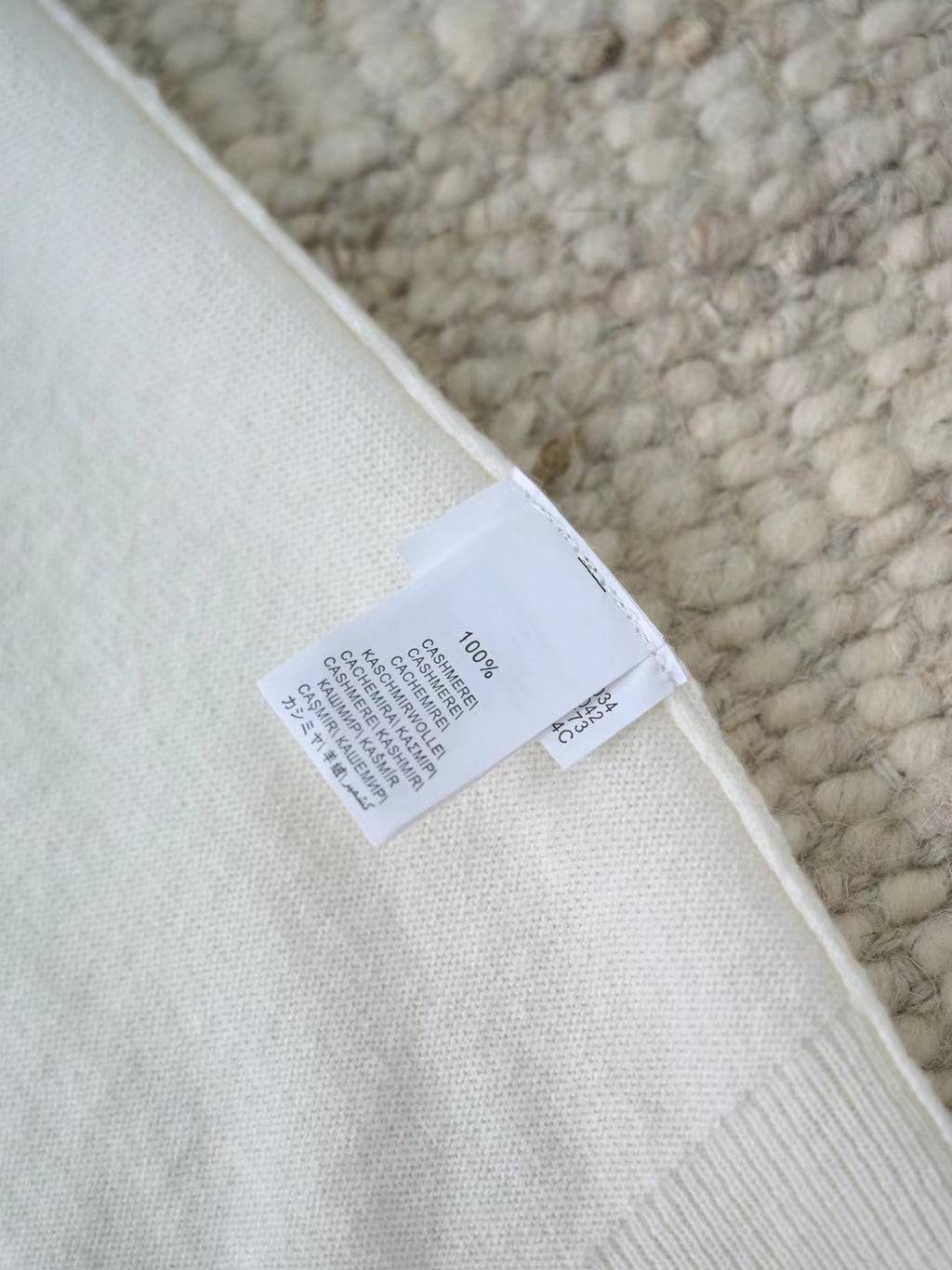 Zanone – Langarm-Polo-Shirt aus Baumwolle in Weiss Herren