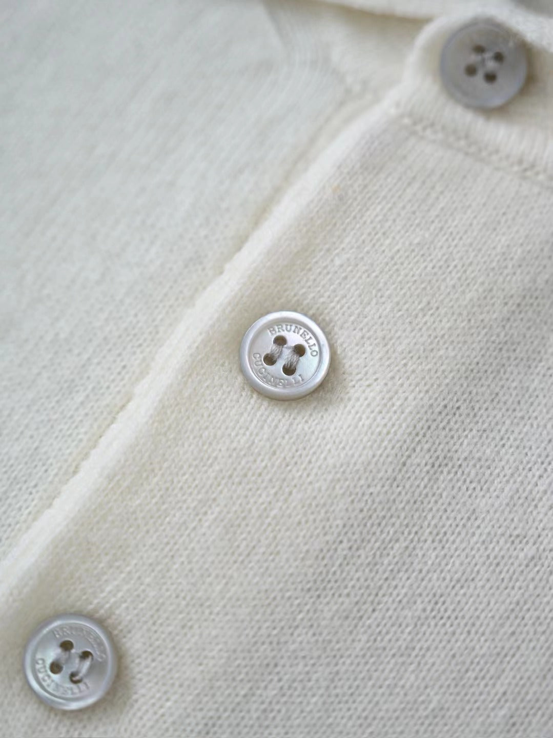 Zanone – Langarm-Polo-Shirt aus Baumwolle in Weiss Herren