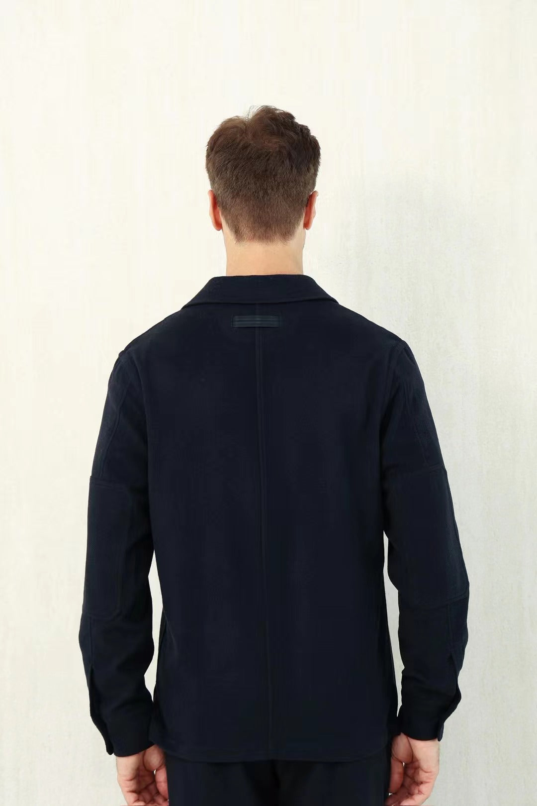 Loro Piana – Overshirt, Hose und Slip-On-Sneaker in Navy & Schwarz Herren