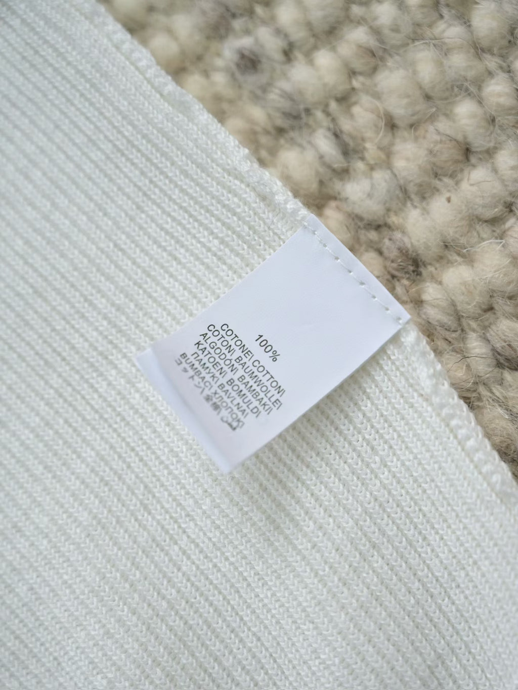 Brunello Cucinelli – Luxurioeses Strick Poloshirt in Weiss aus feiner Baumwolle