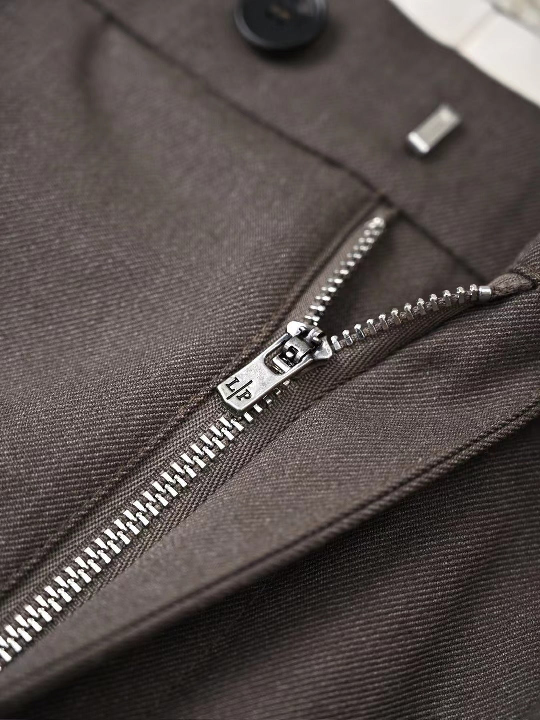 Loro Piana Elegante Herren Hose in Schokobraun