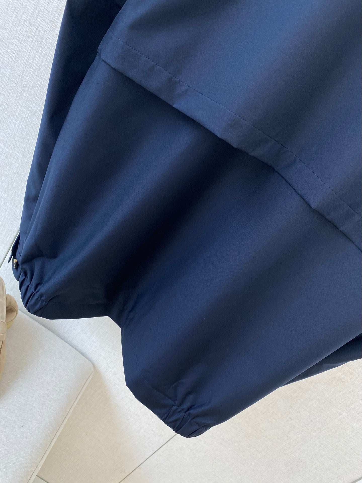 Brunello Cucinelli Herren Blouson – Navy, Technisches Gewebe