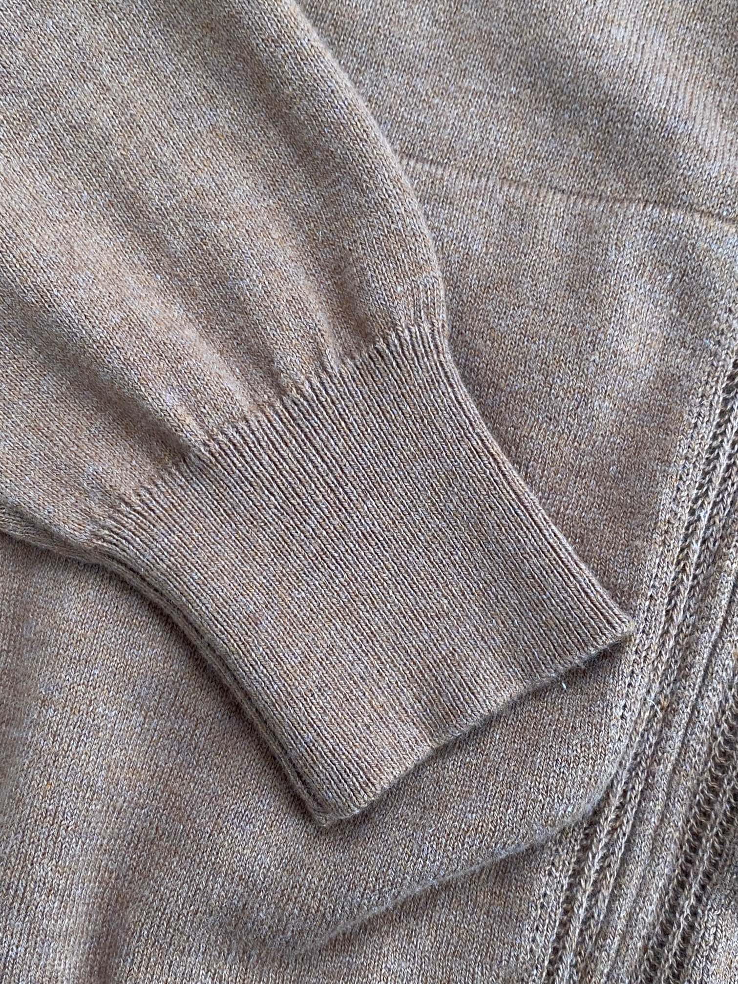 Lora Piana Strick Hoodie Jacke Braun – Premium Zip Cardigan mit Kapuze