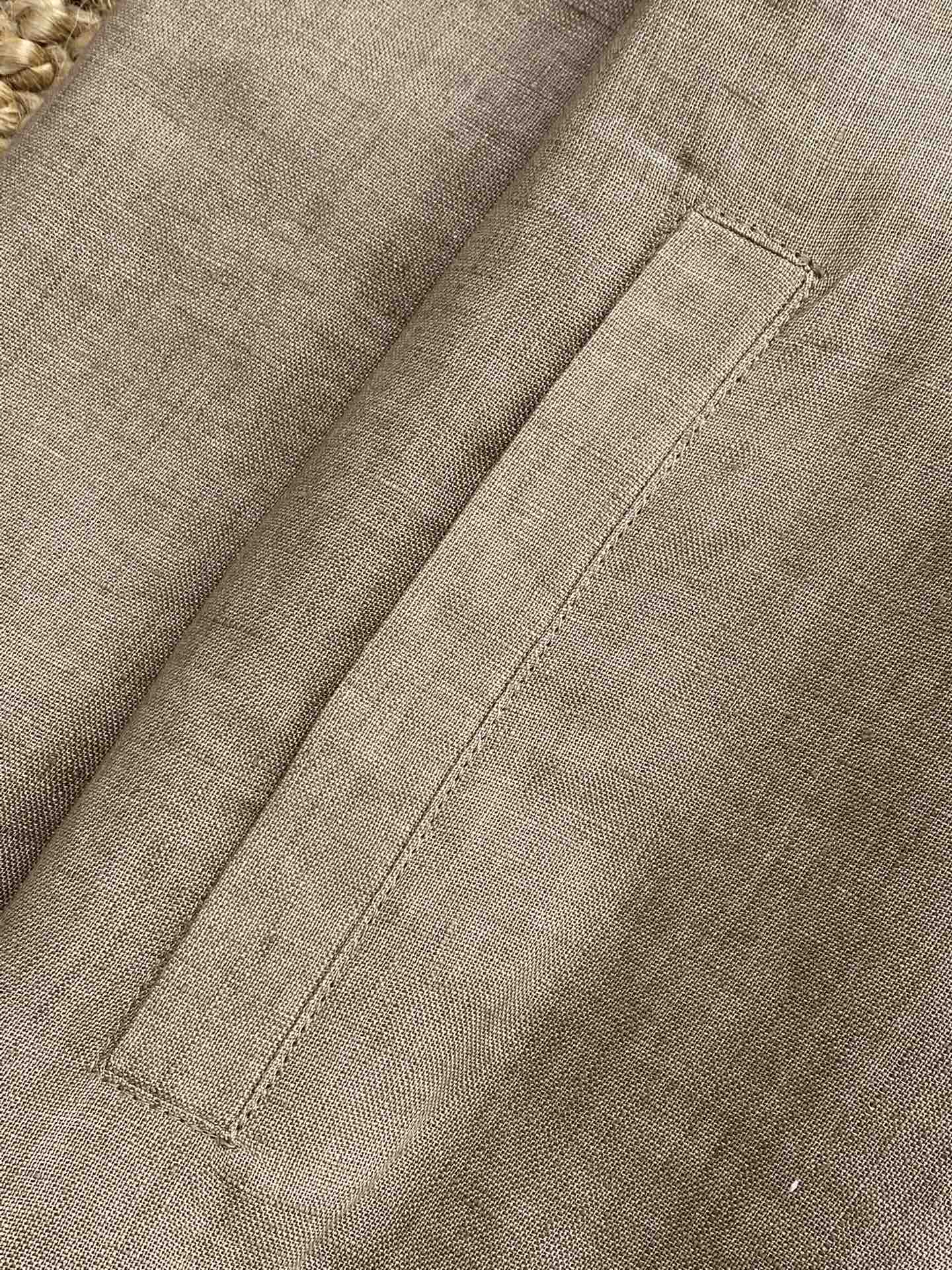 Lora Piana Leinenjacke mit Stehkragen – Leichte Sommerjacke in Beige oder Hellblau