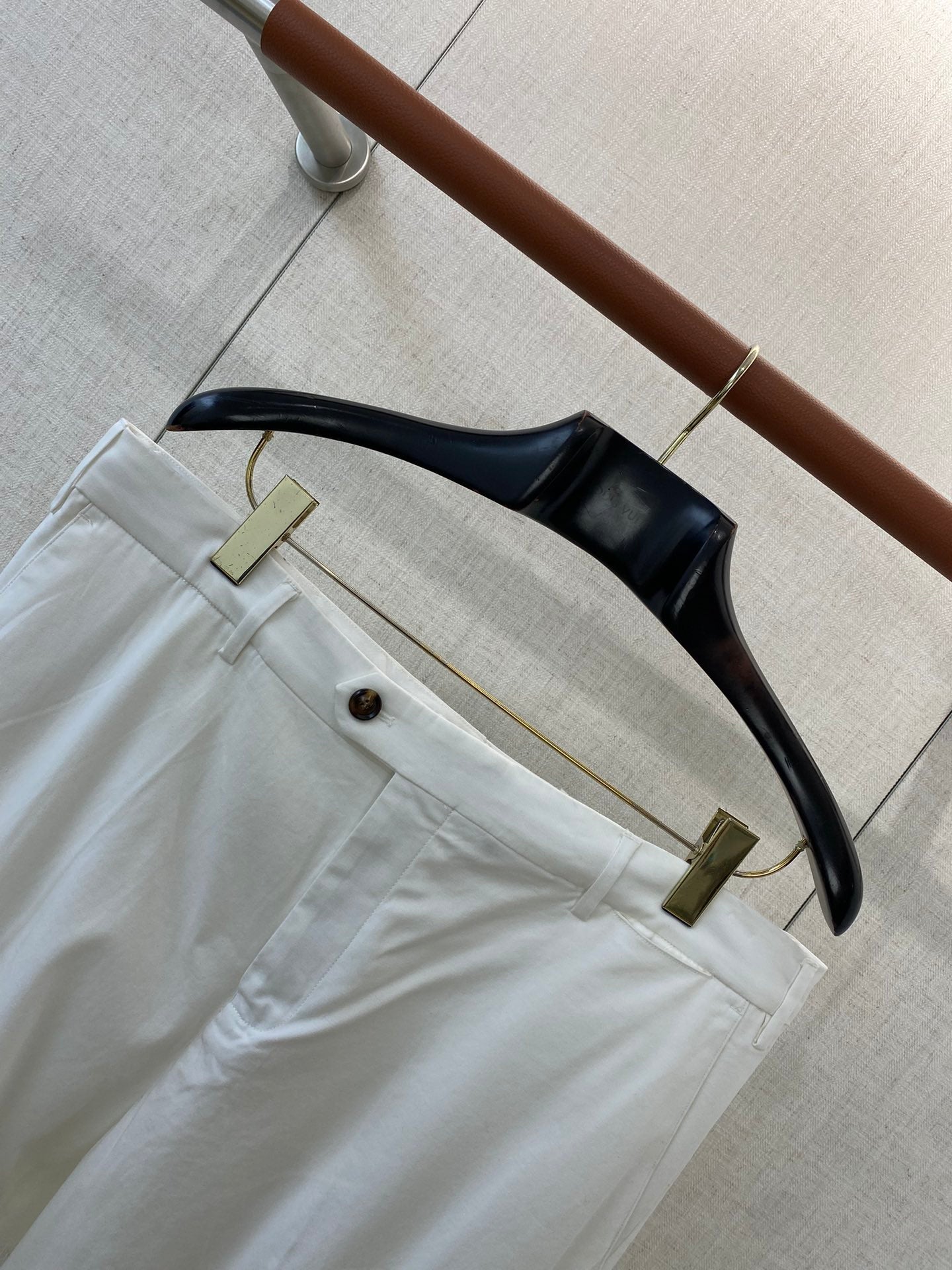 Lora Piana Chinohose in Weiß – Elegante, leichte Baumwollhose für Sommer