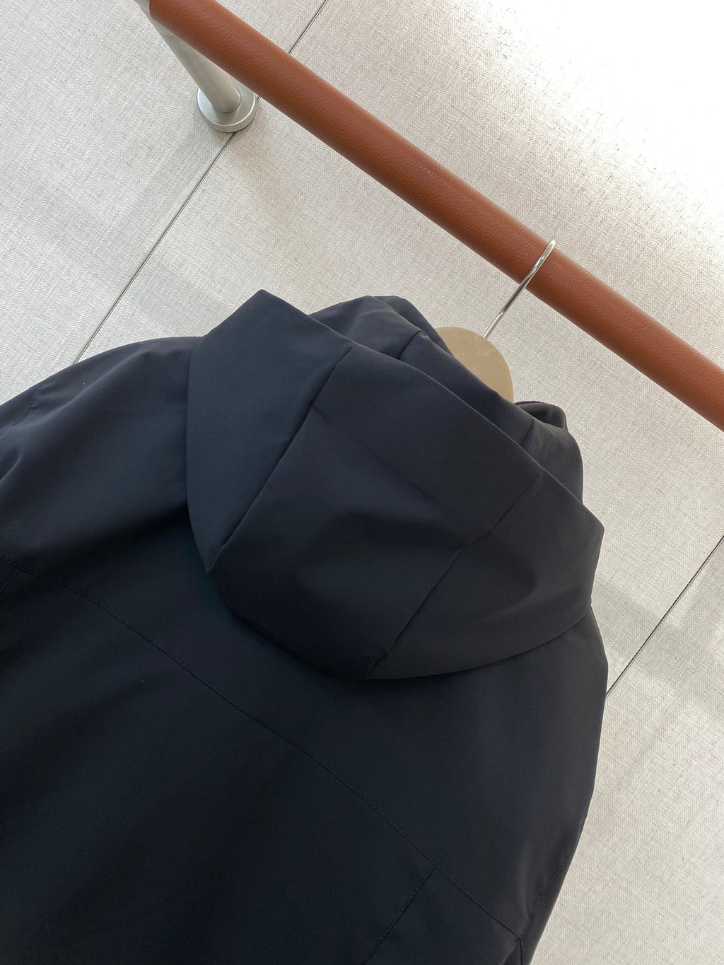 ZEGNA Technische Kapuzenjacke in Schwarz