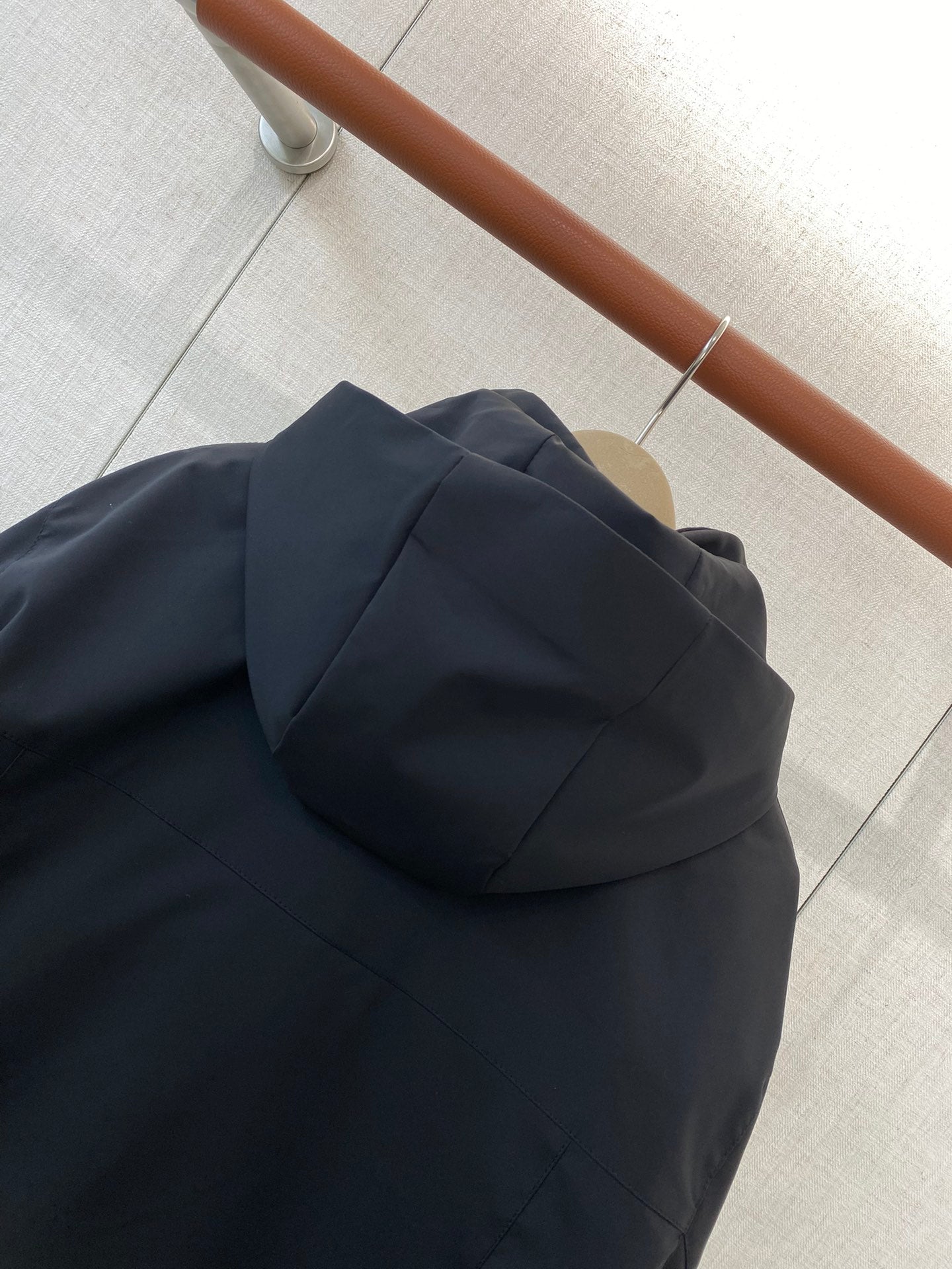 ZEGNA Technische Kapuzenjacke in Schwarz