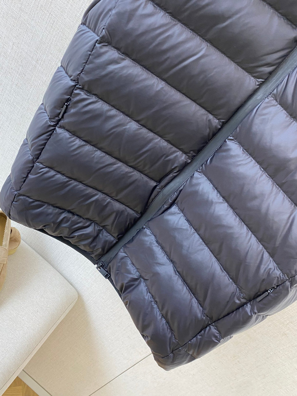 ZEGNA Technische Kapuzenjacke in Schwarz