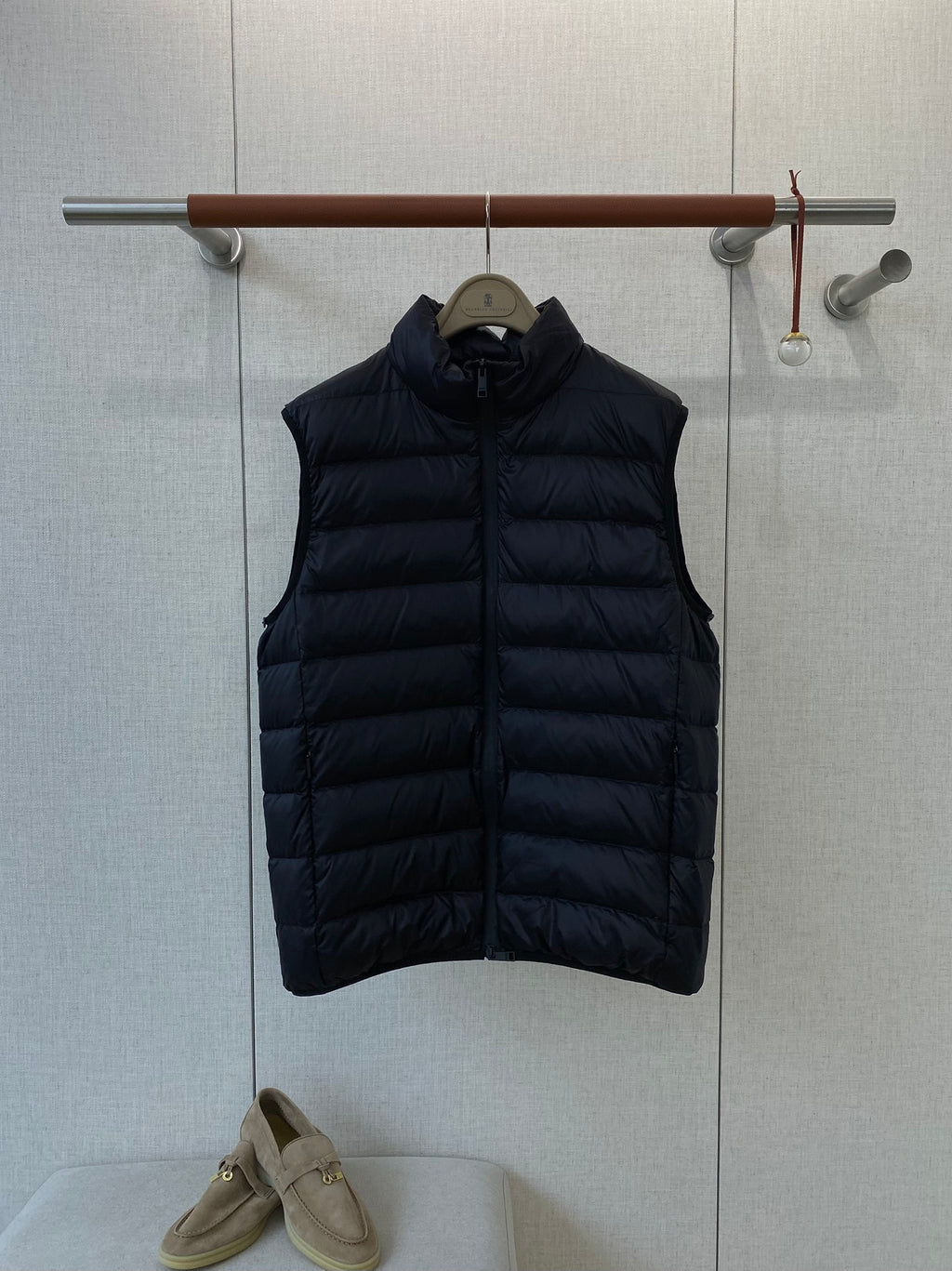 ZEGNA Technische Kapuzenjacke in Schwarz