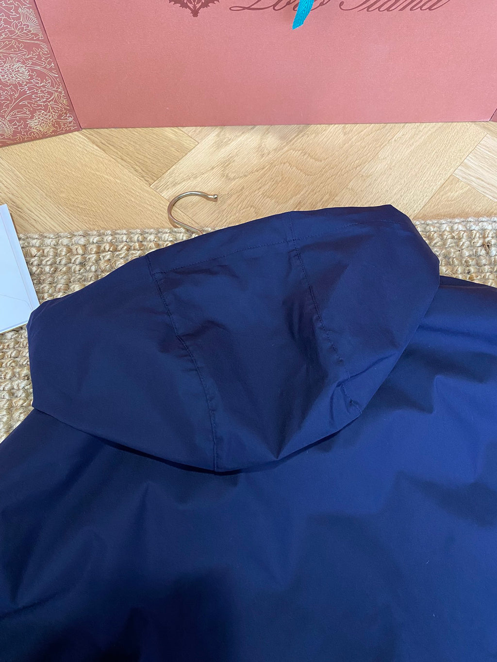 Brunello Cucinelli Herrenjacke mit Kapuze – Navyblaues Luxusdesign für Herbst & Winter