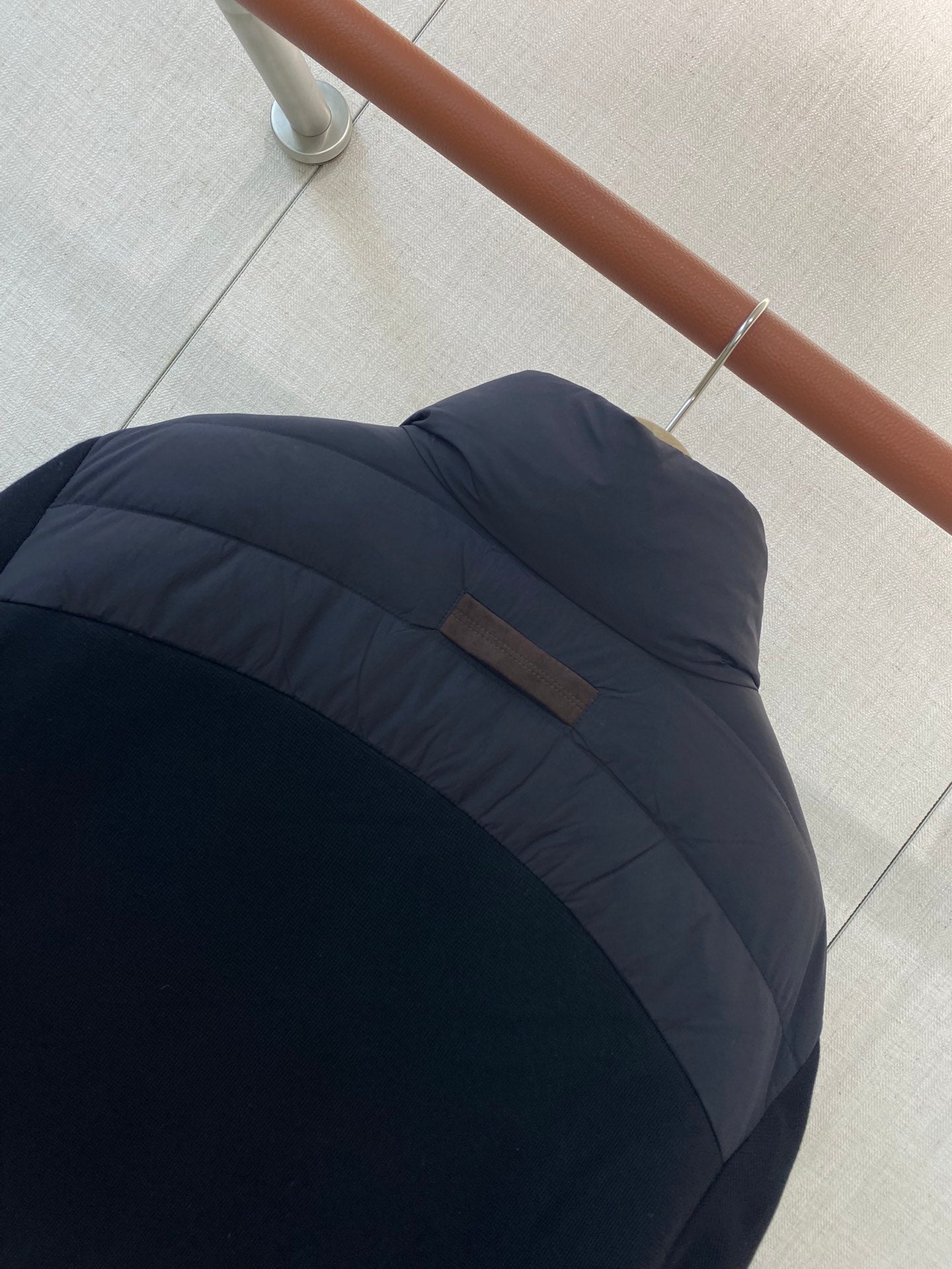 ZEGNA Dunkelblaue Hybridjacke