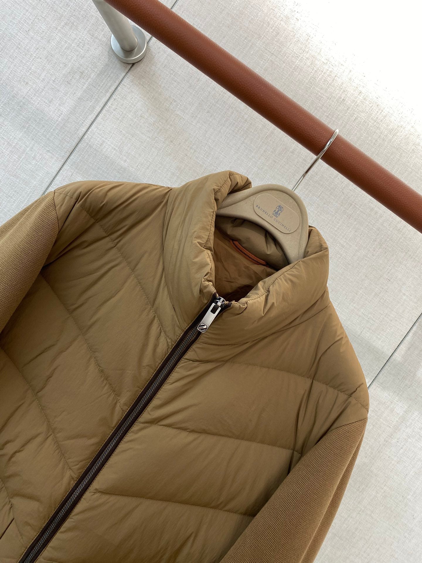 ZEGNA Olivgrüne Hybridjacke