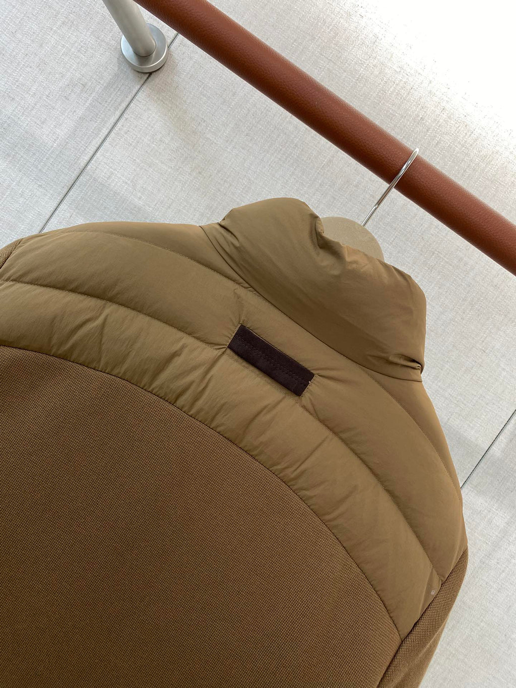 ZEGNA Olivgrüne Hybridjacke