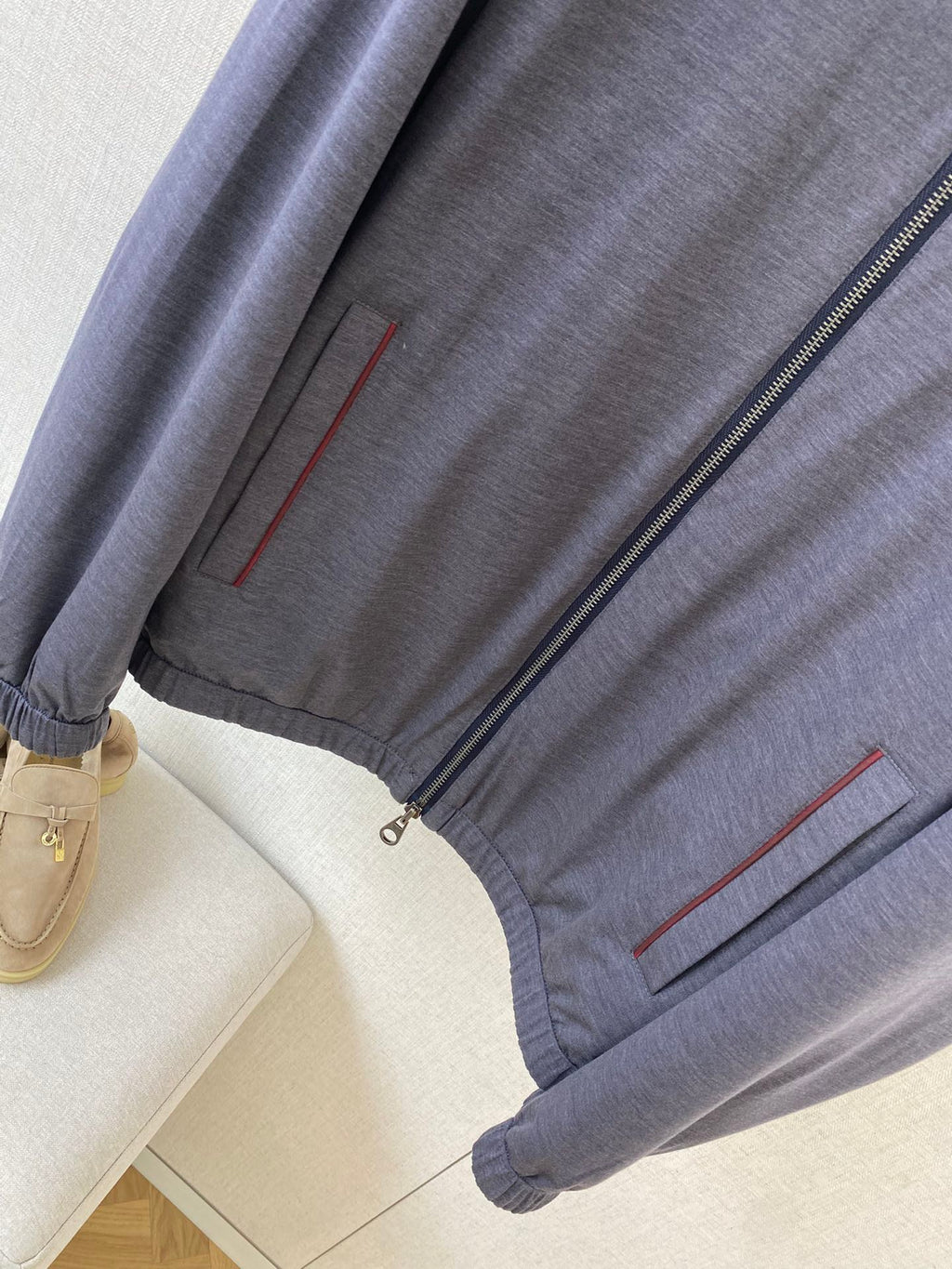 Brunello Cucinelli Herren Leichtjacke in Dunkelblau