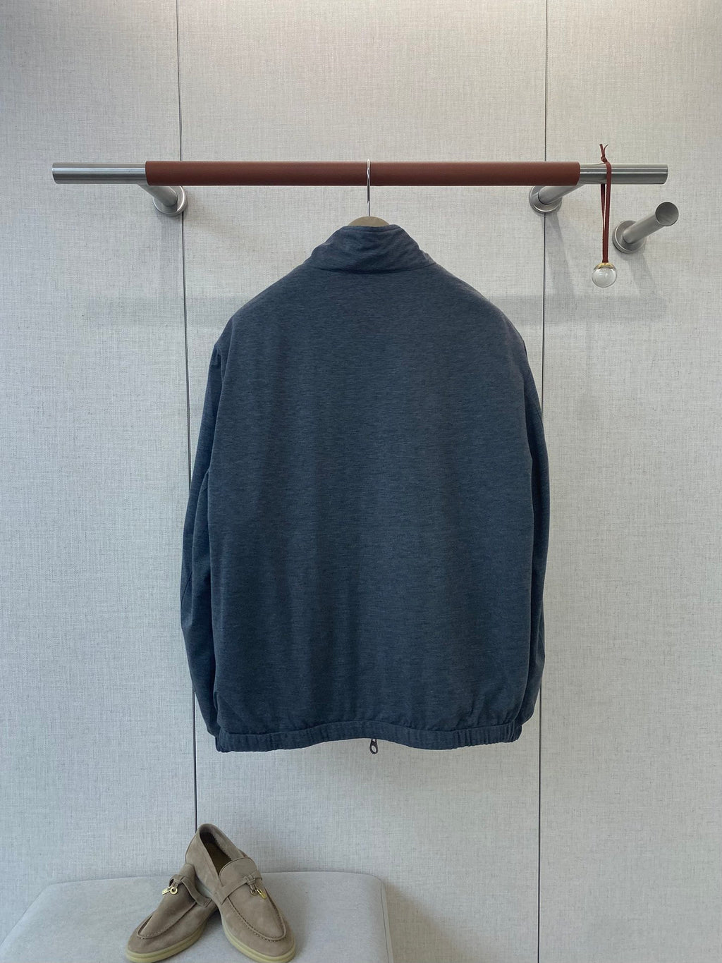 Brunello Cucinelli Herren Leichtjacke in Bordeaux