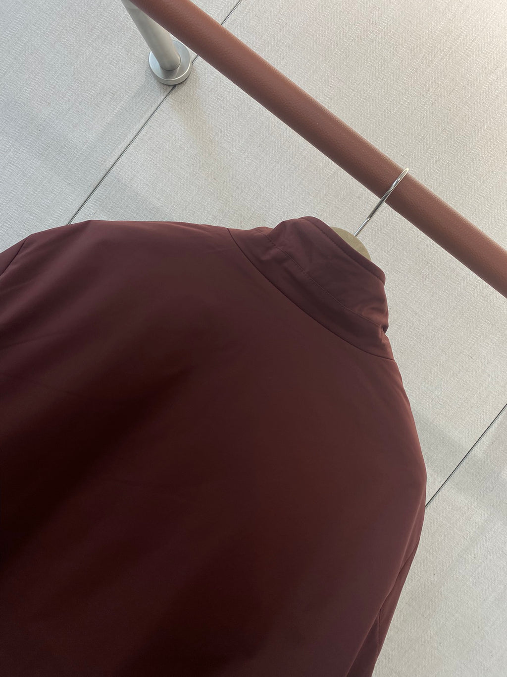 Brunello Cucinelli Herren Leichtjacke in Bordeaux