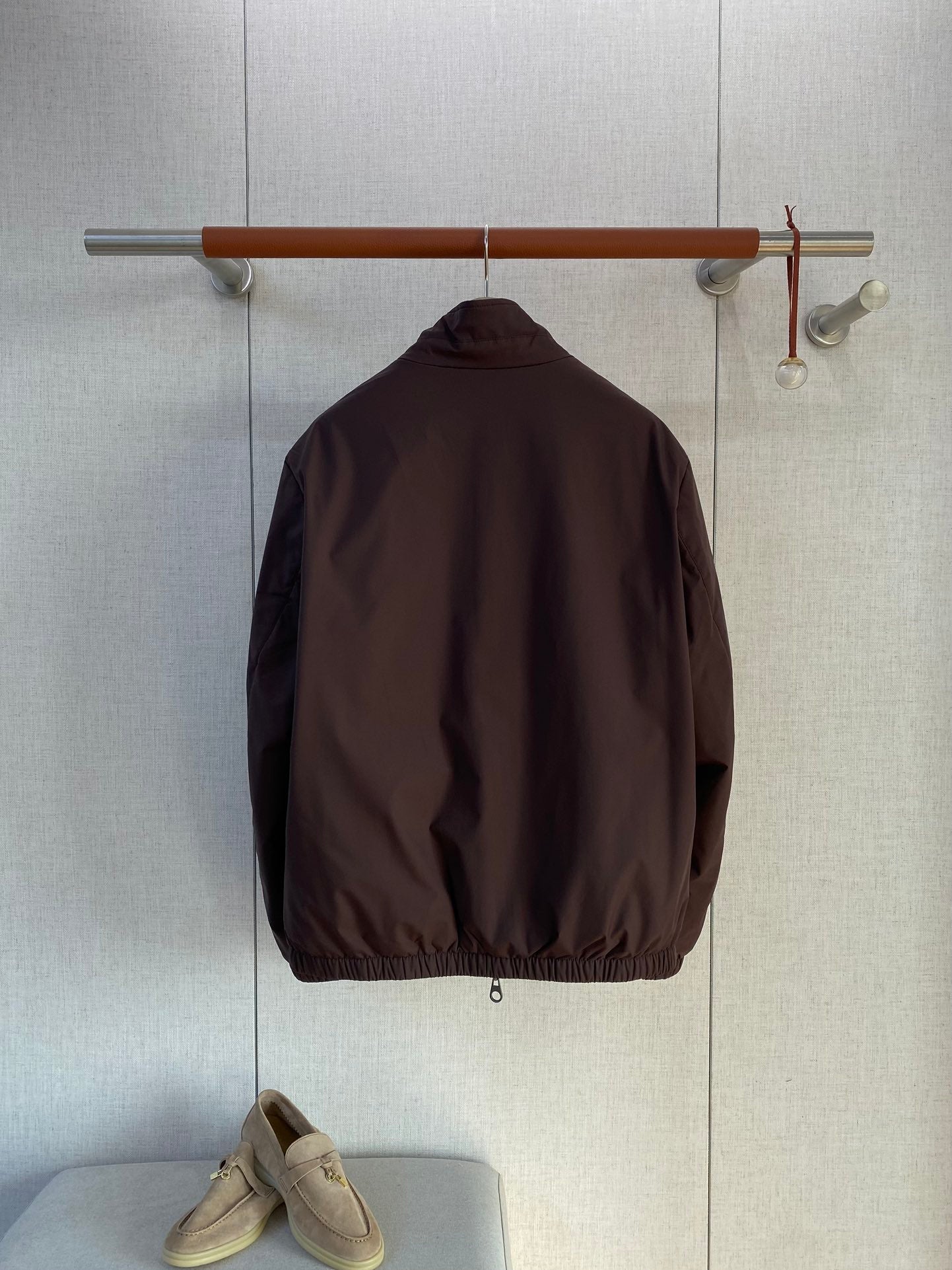 Brunello Cucinelli Herren Leichtjacke in Grau – Elegante Übergangsjacke