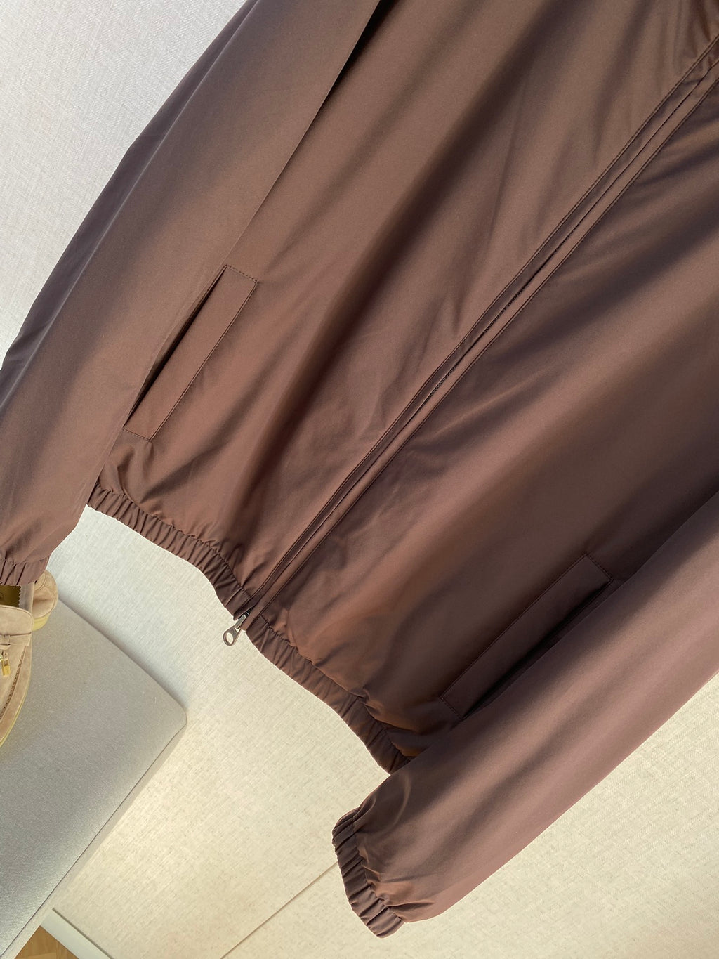 Brunello Cucinelli Herren Leichtjacke in Grau – Elegante Übergangsjacke