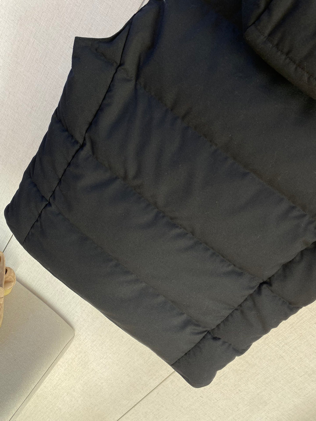 ZEGNA Schwarze Daunenweste