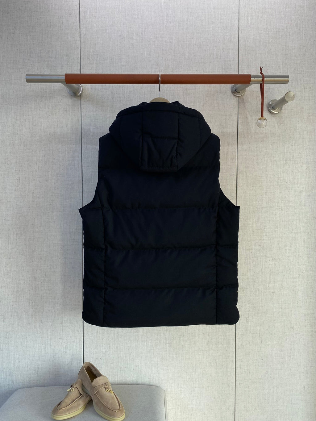 ZEGNA Schwarze Daunenweste