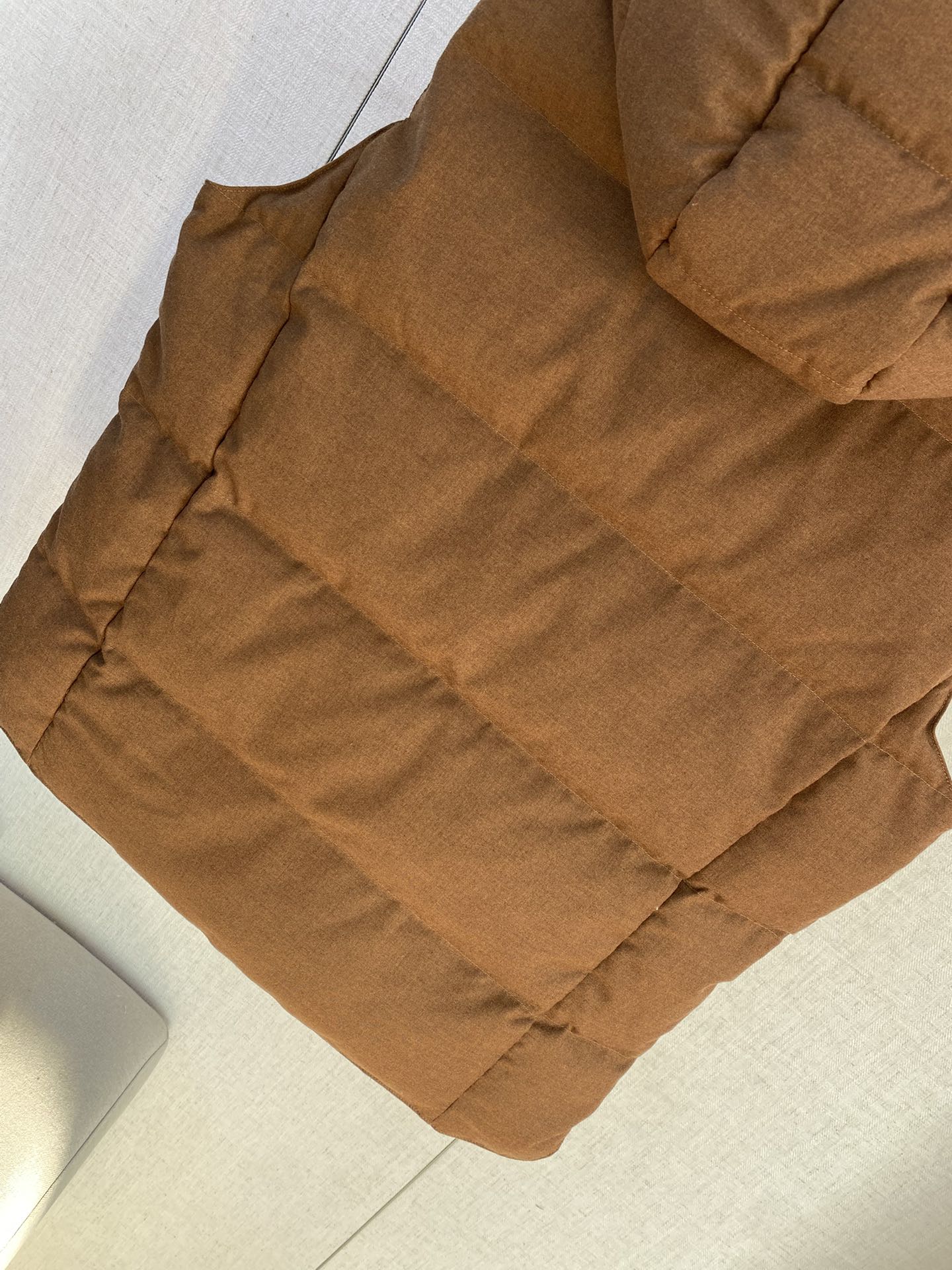 ZEGNA Braune Daunenweste