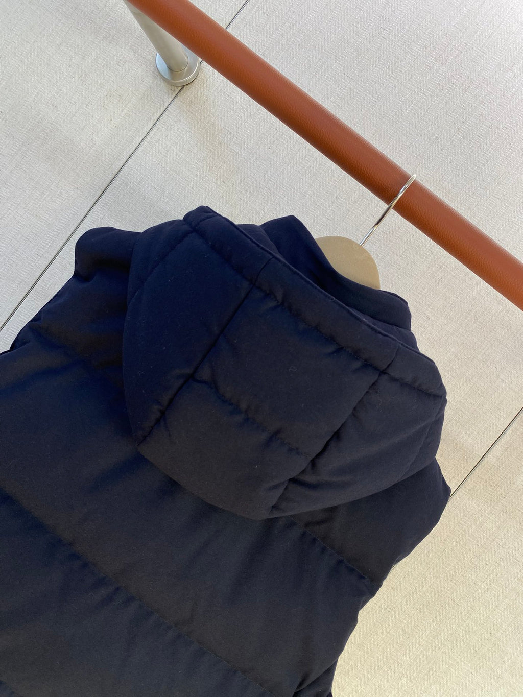 ZEGNA Dunkelblaue Daunenweste