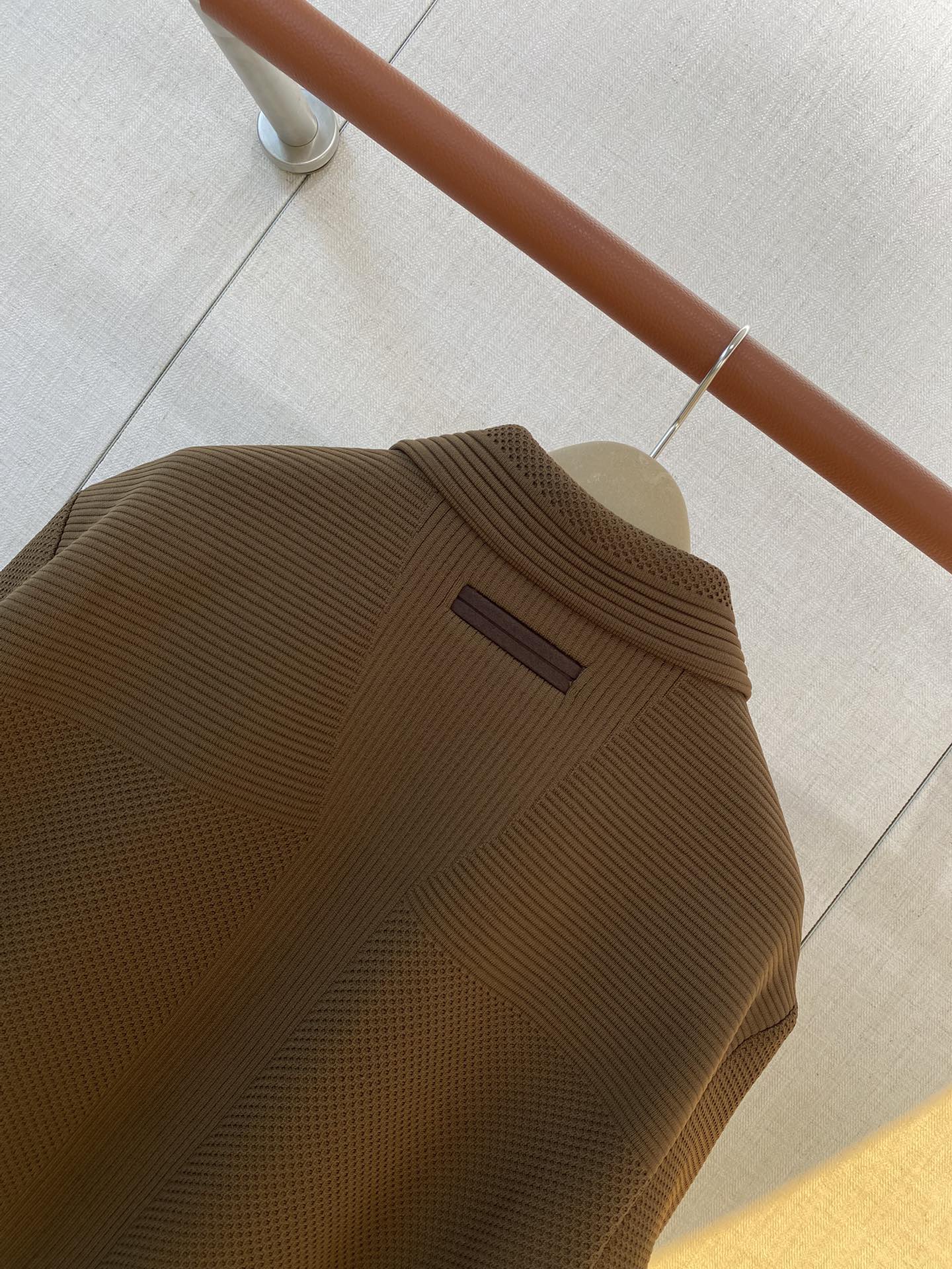 ZEGNA Braunfarbenes Overshirt