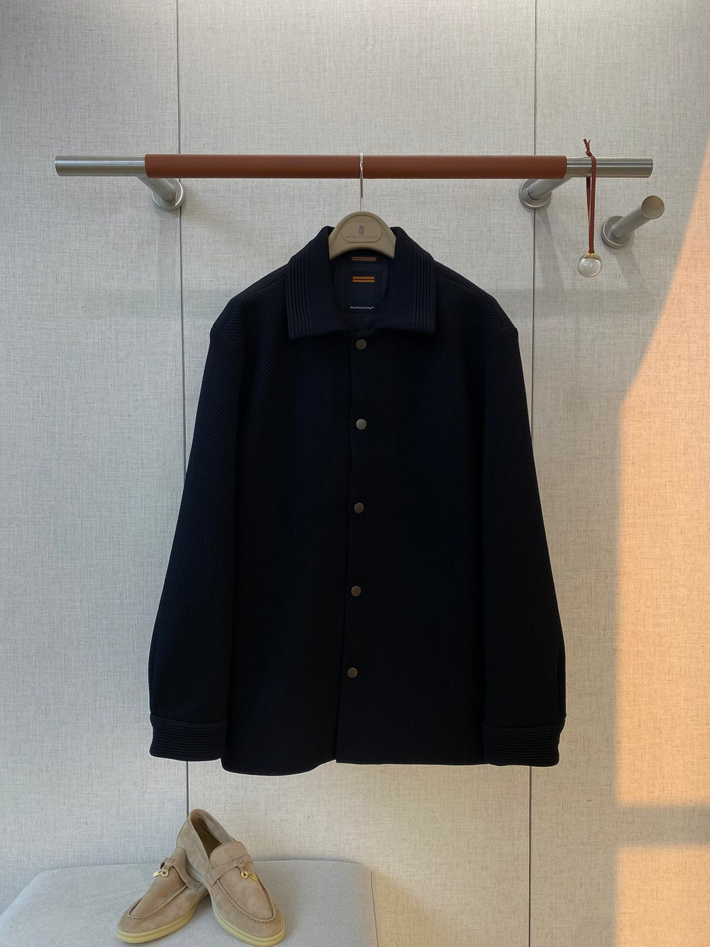 ZEGNA Dunkelblaues Overshirt