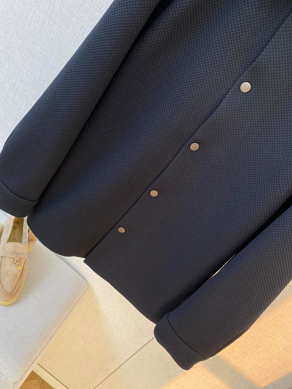 ZEGNA Dunkelblaues Overshirt