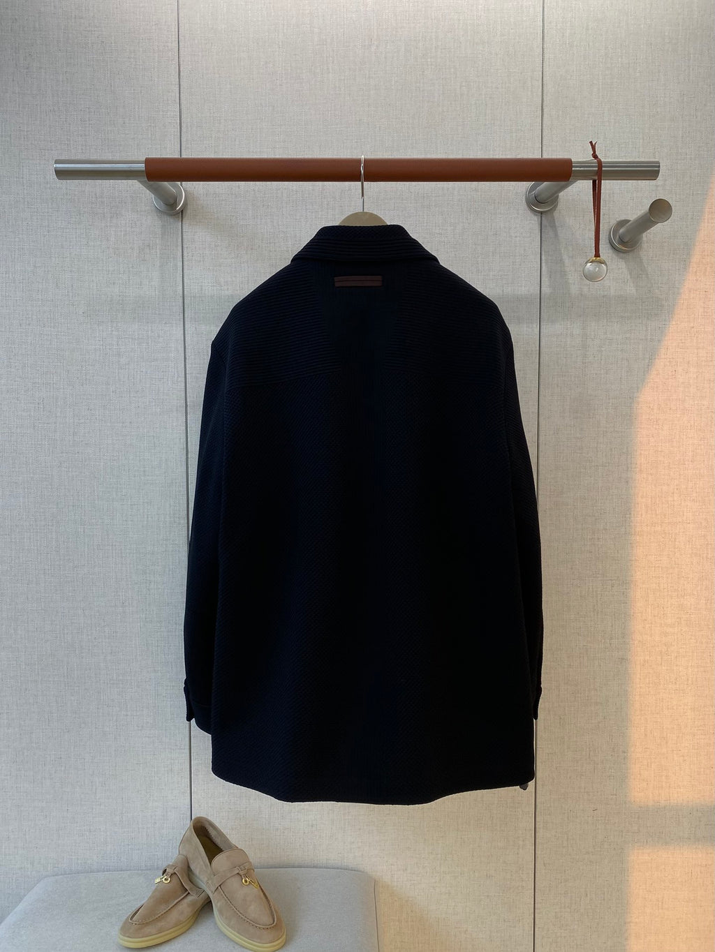 ZEGNA Dunkelblaues Overshirt