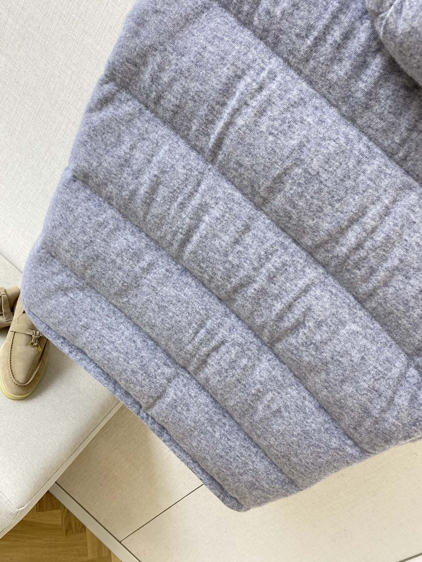 ZEGNA Mokassins aus Veloursleder mit Schleifendetail Beige