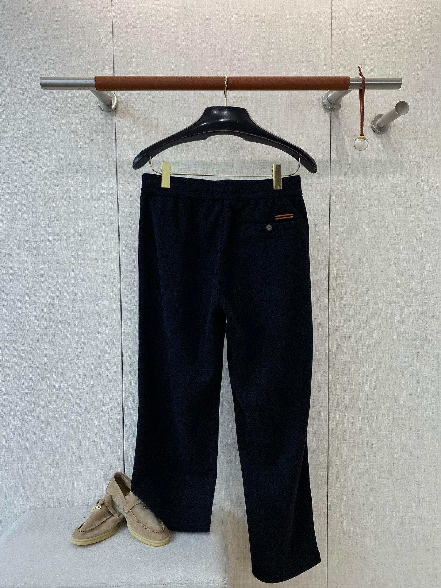Ermenegildo Zegna Dunkelblaue Jogpants