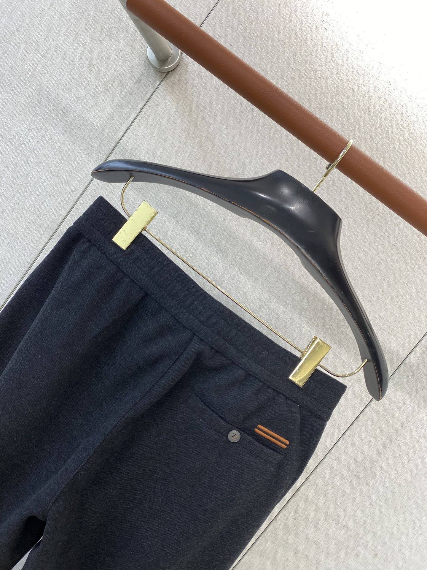 Ermenegildo Zegna Dunkelblaue Jogpants