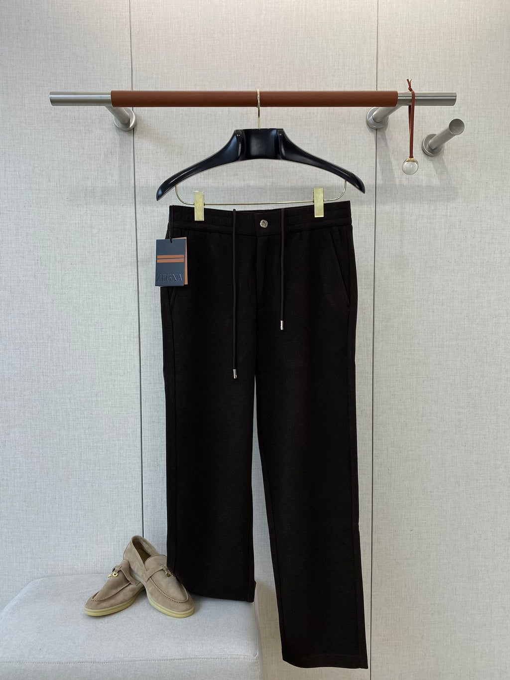 Ermenegildo Zegna Schwarze Jogpants