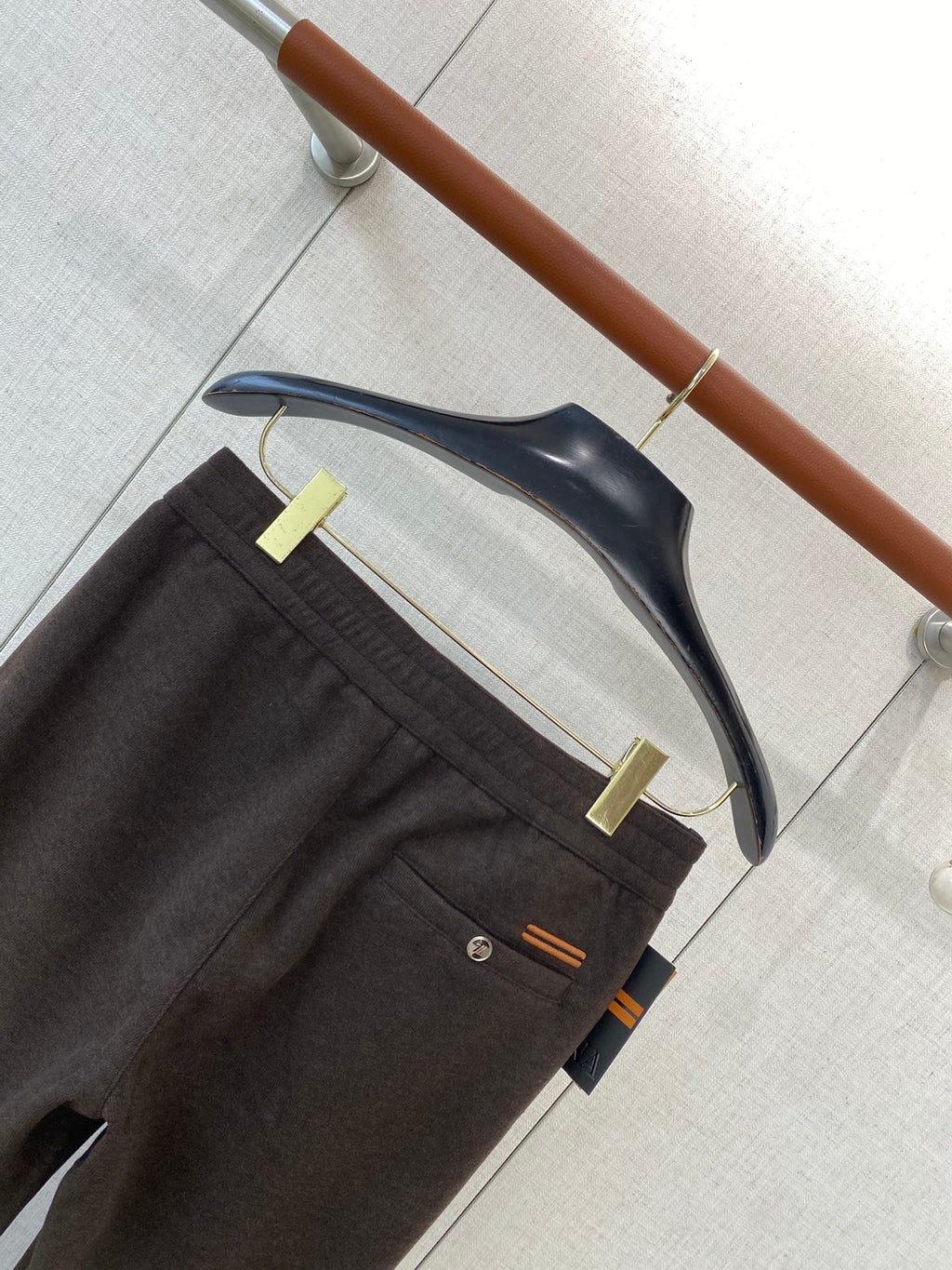 Ermenegildo Zegna Schwarze Jogpants