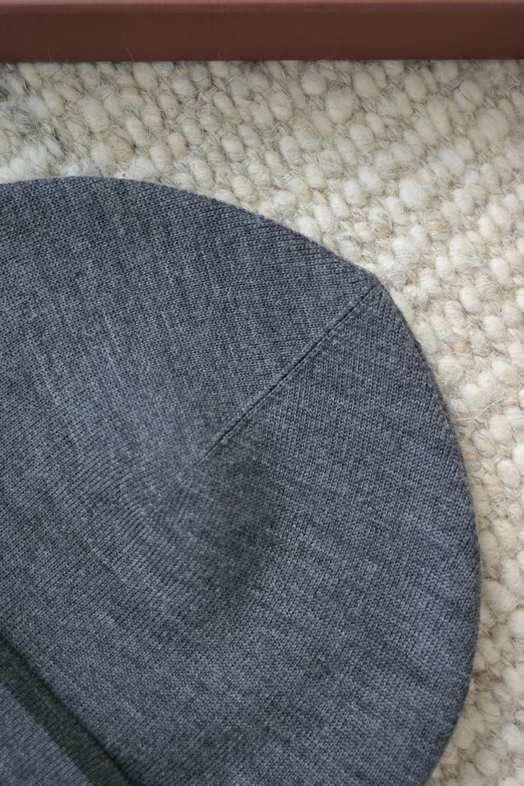 Loro Piana “The Gift of Kings®” Mütze in Grau – Luxuriöse extrafeine Merinowolle+