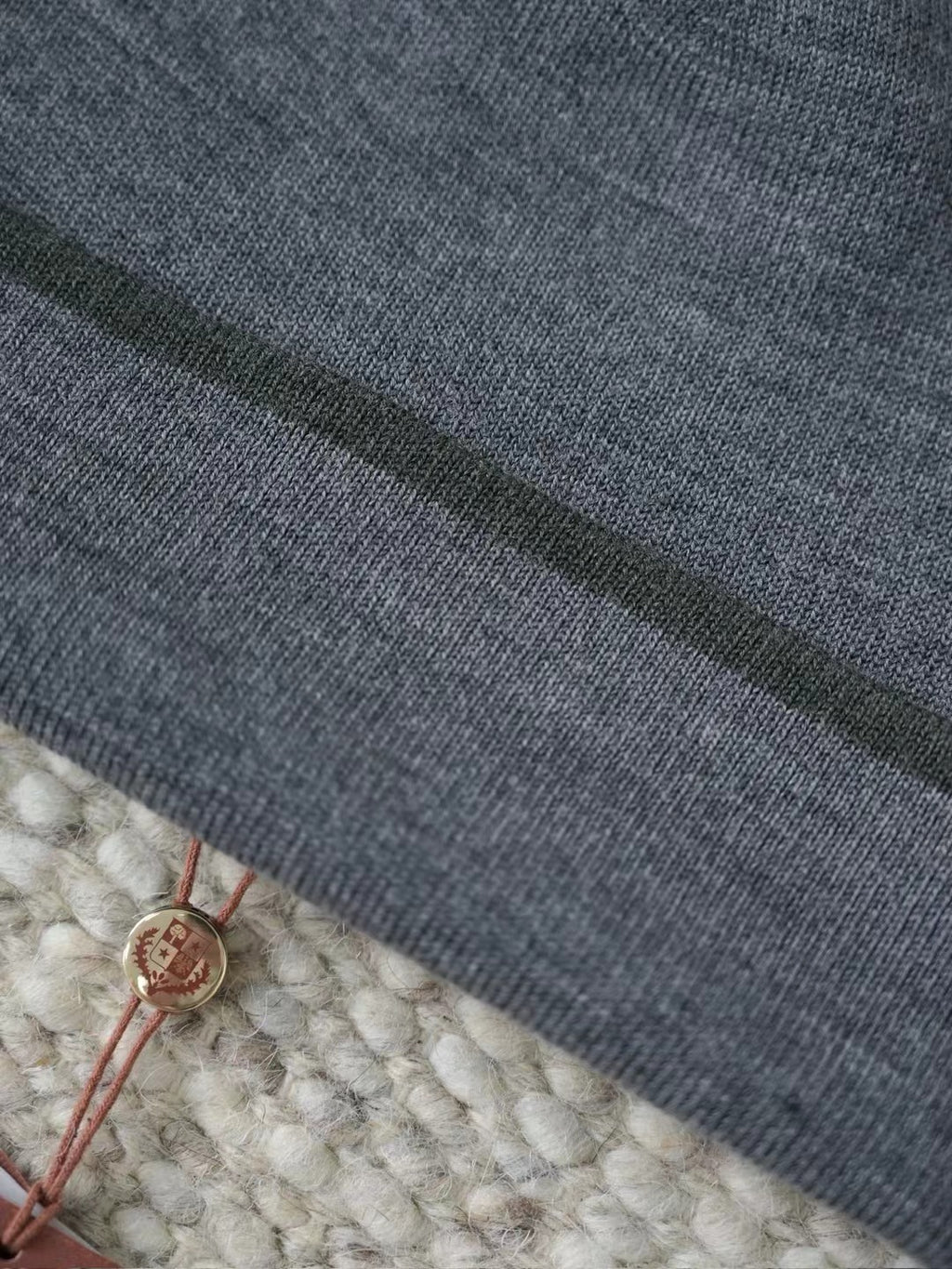 Loro Piana “The Gift of Kings®” Mütze in Grau – Luxuriöse extrafeine Merinowolle+