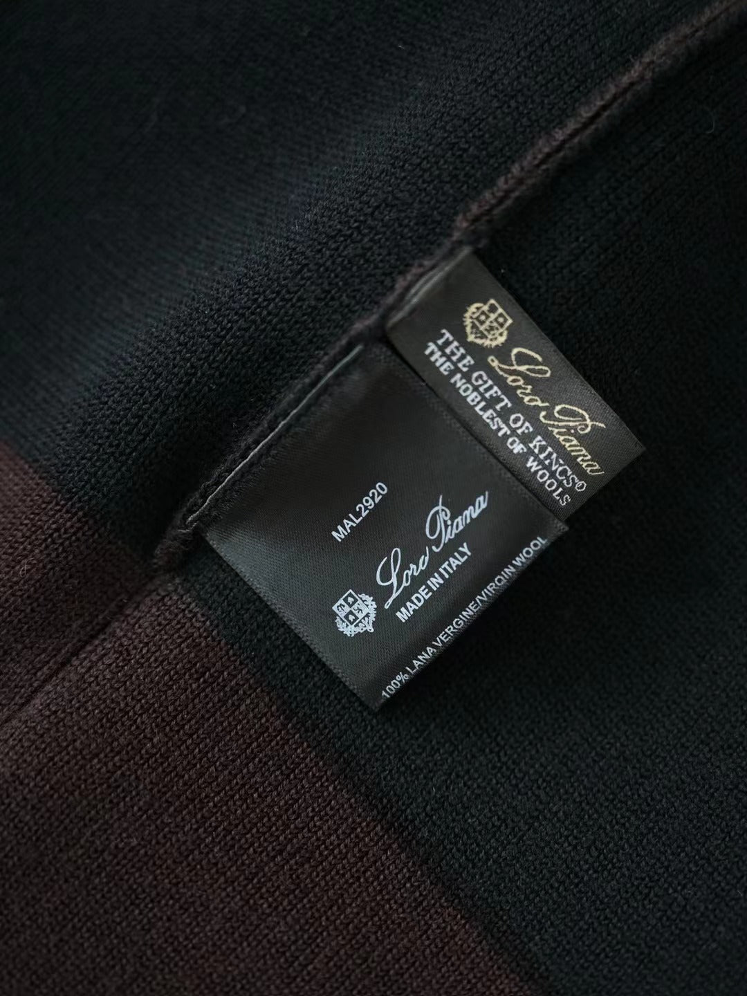 Loro Piana “The Gift of Kings®” Mütze in Dunkelbraun – Exklusive extrafeine Merinowolle