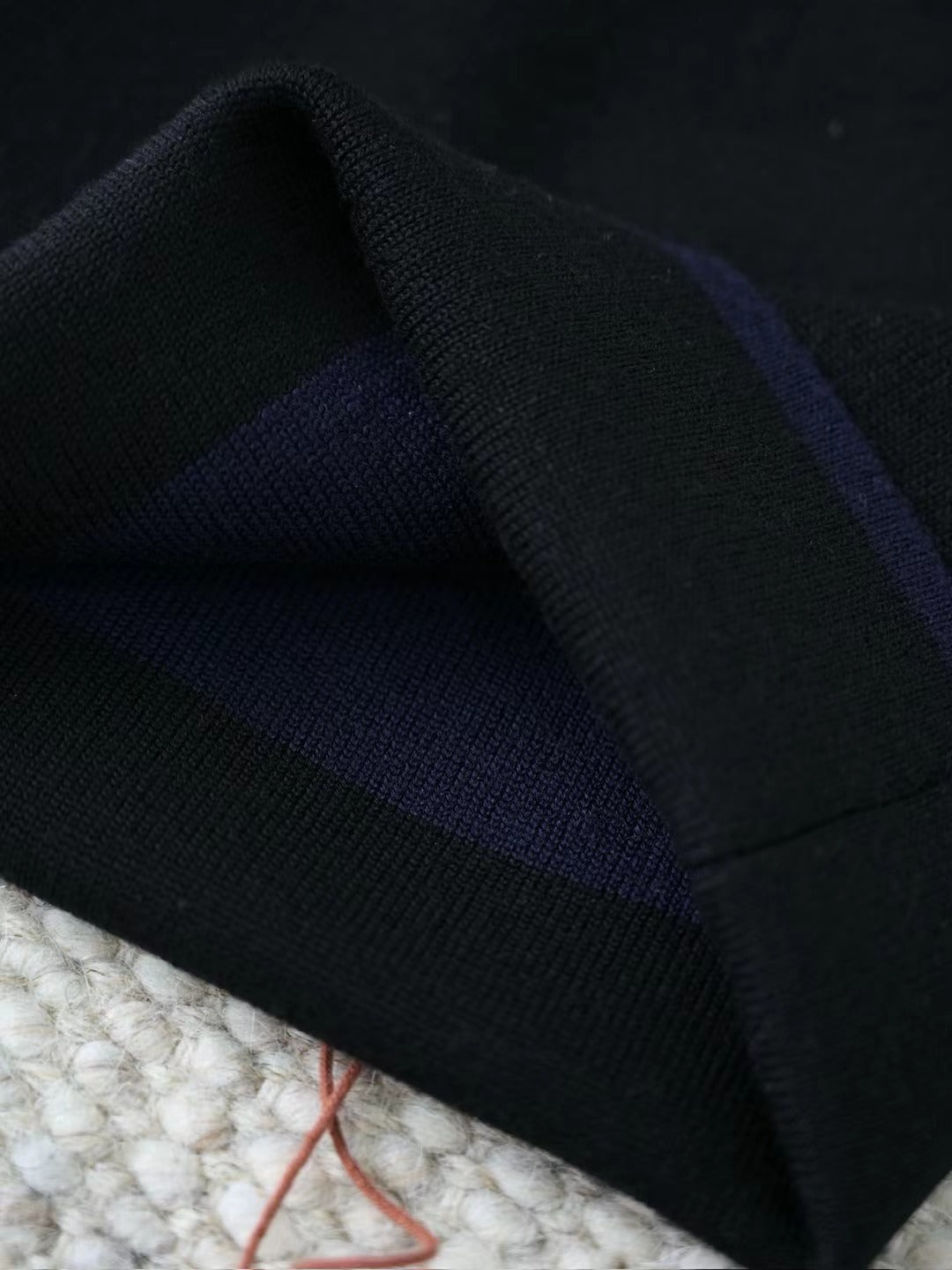 Loro Piana The Gift of Kings® Feinstrick-Mütze in Schwarz