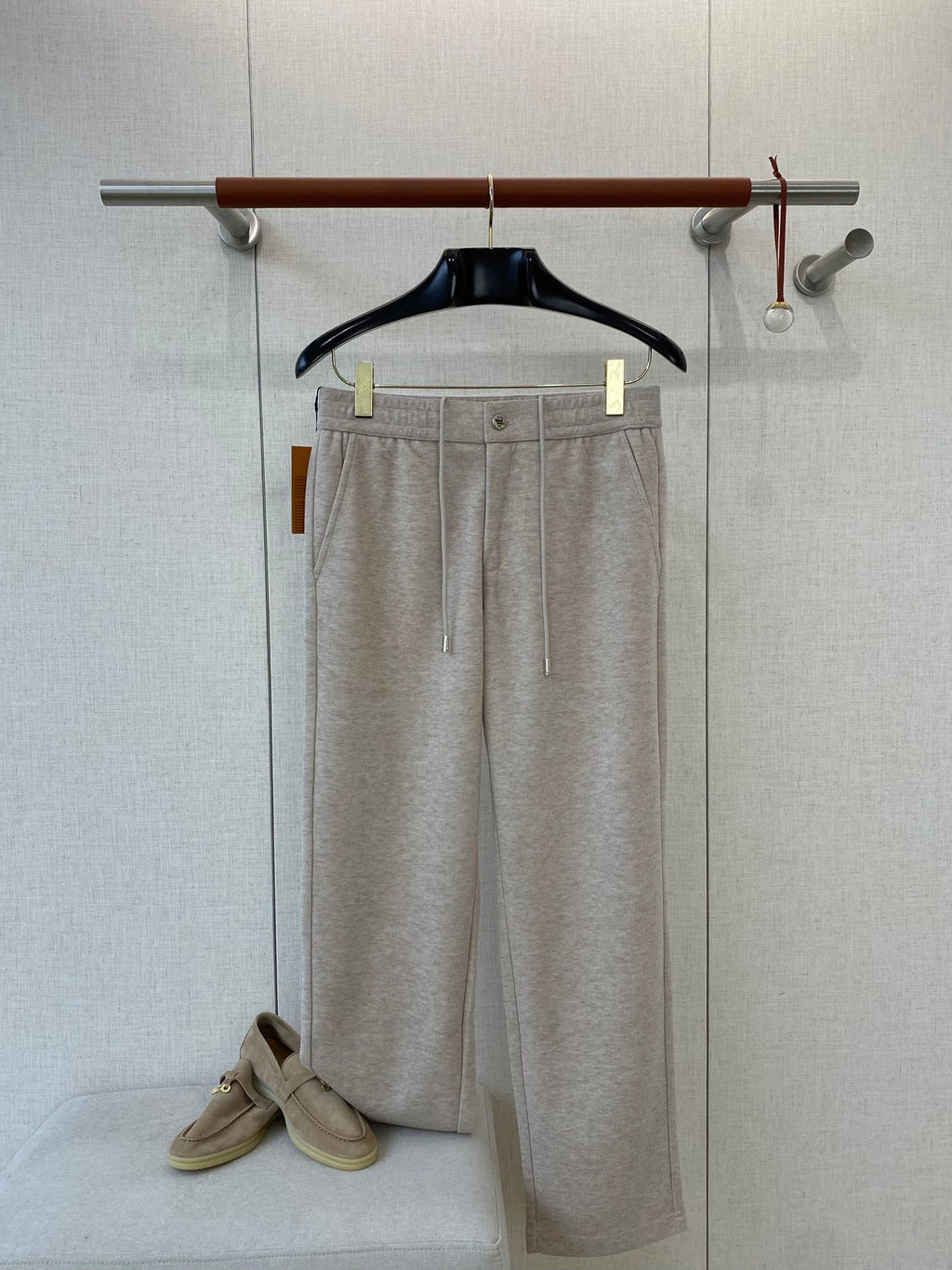 ZEGNA Casual-Hose mit Tunnelzug Beige