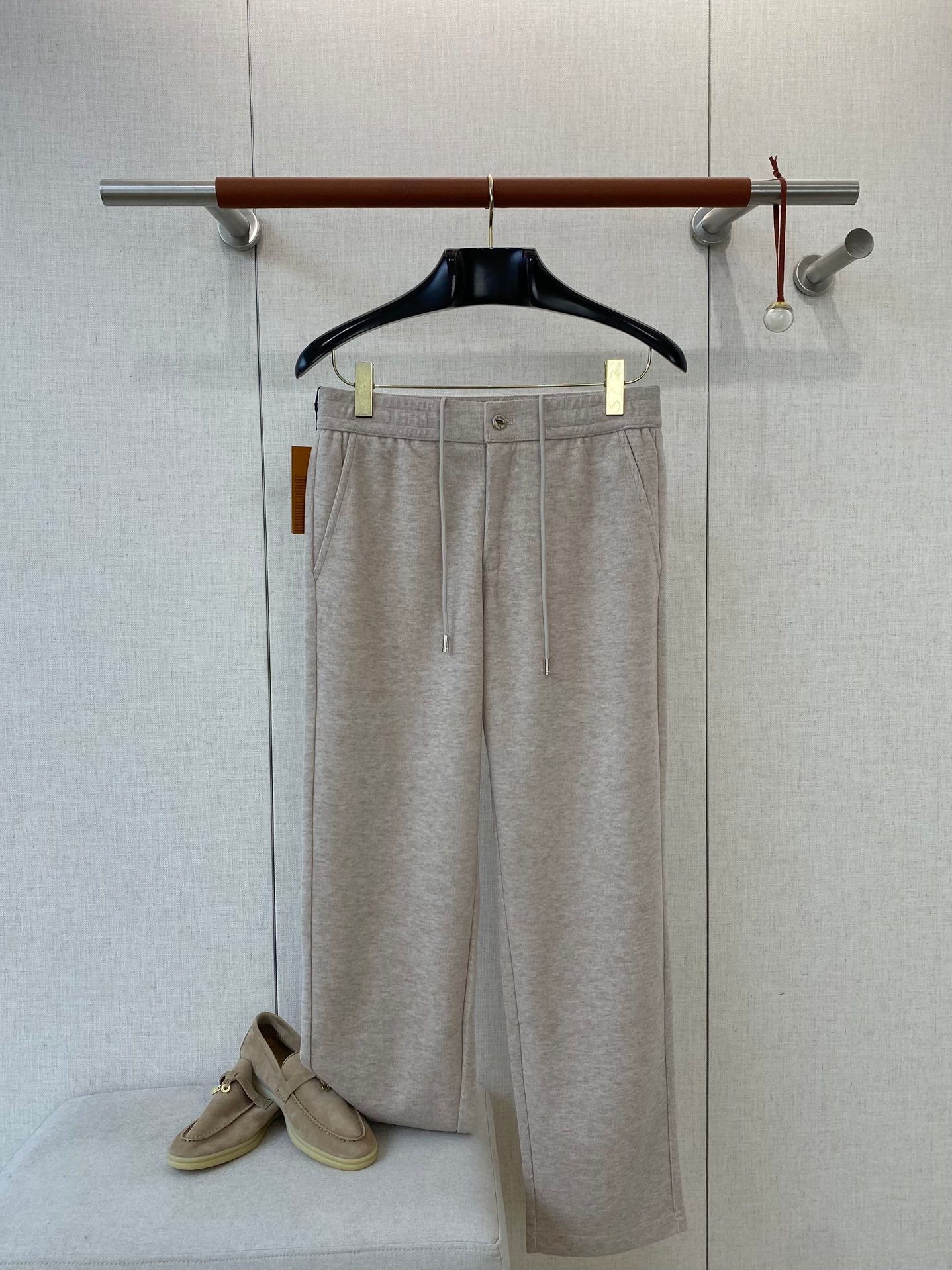 ZEGNA Casual-Hose mit Tunnelzug Beige